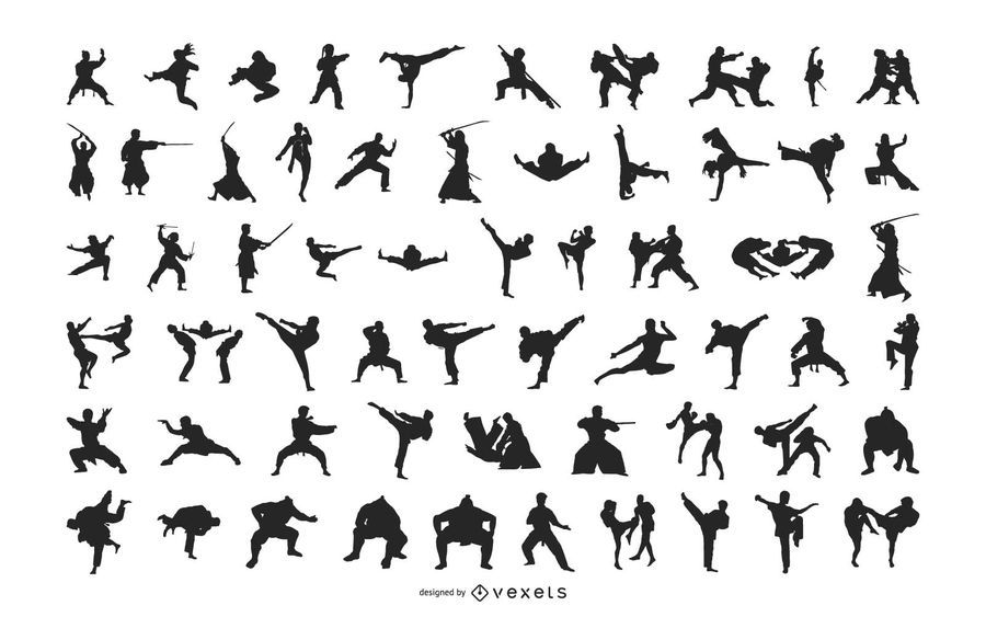 Silhouette Martial Art Pack Silhouette Martial Art Pack