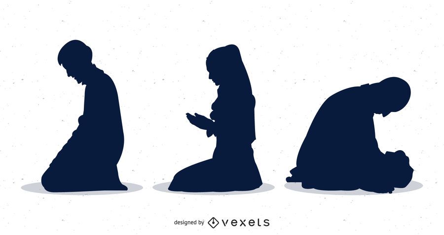 Praying Peoples Pack Silhouette Praying Peoples Pack Silhouette