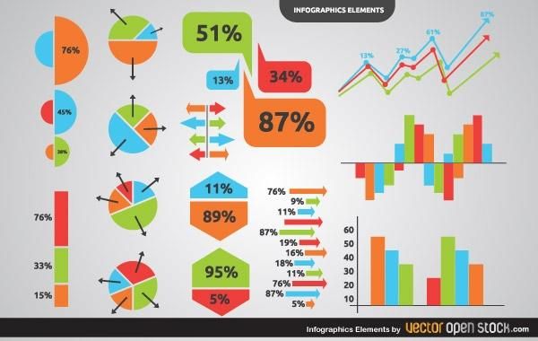 Infographics elements Infographics elements