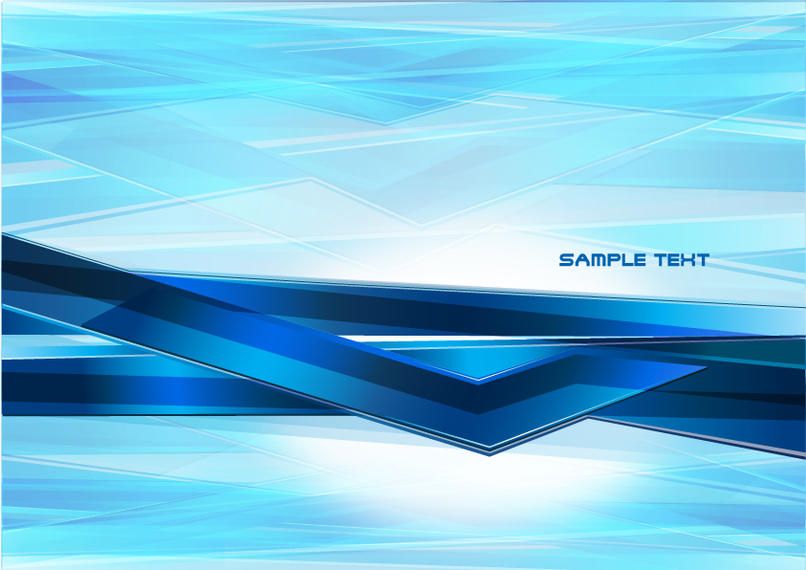 Fundo azul geométrico futurista abstrato Fundo azul geométrico futurista abstrato