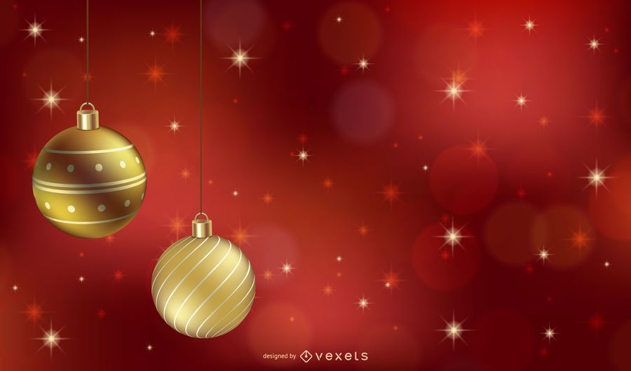 Abstract Background Christmas Ornaments - Vector Download