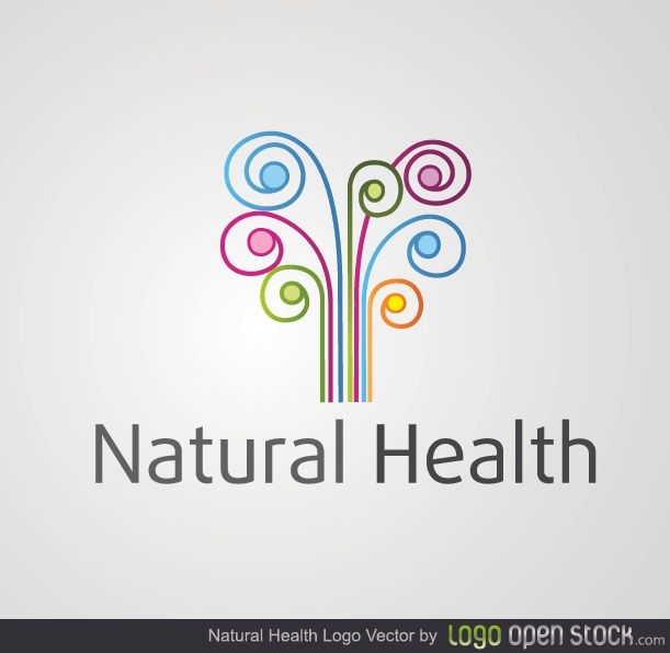 Natural Health Colorful Swirls