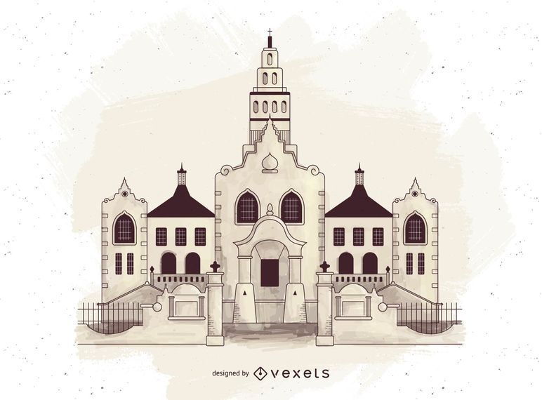 Religión ortodoxa edificios silueta Religión ortodoxa edificios silueta