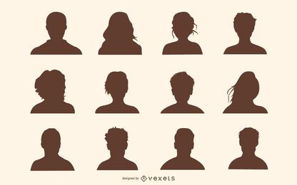 Business man avatar vector