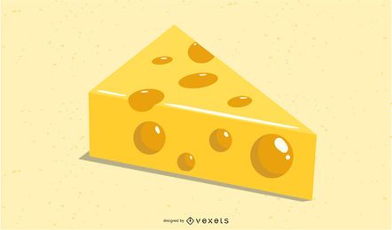 Schweizer Käse Vektor