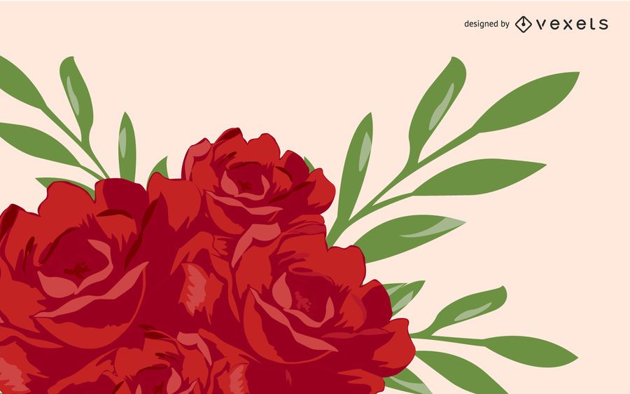 Blooming Red Rose Blooming Red Rose