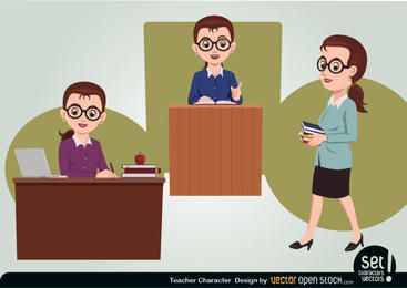 Teacher Character Set