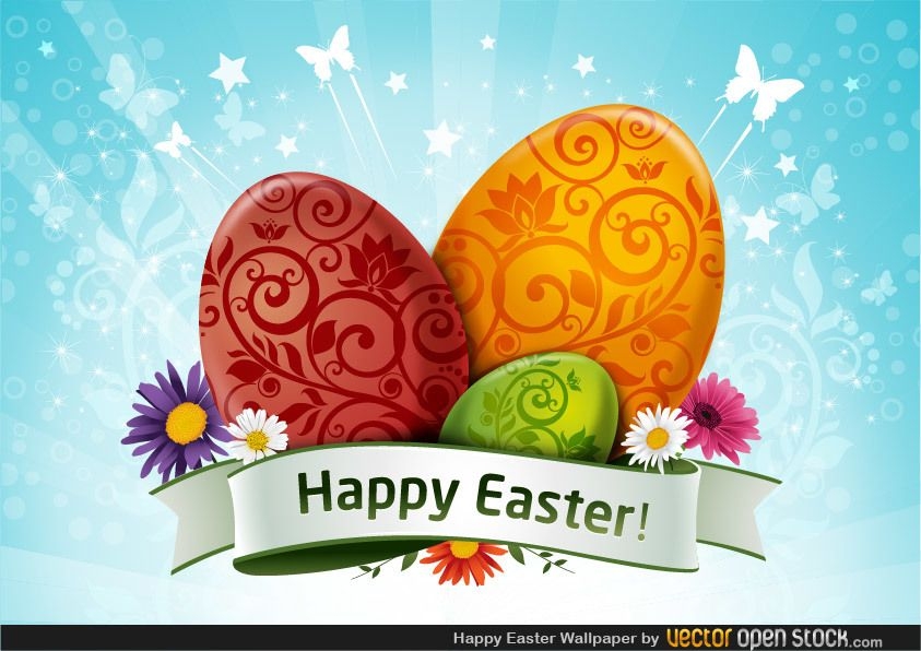 Frohe Ostern Wallpaper