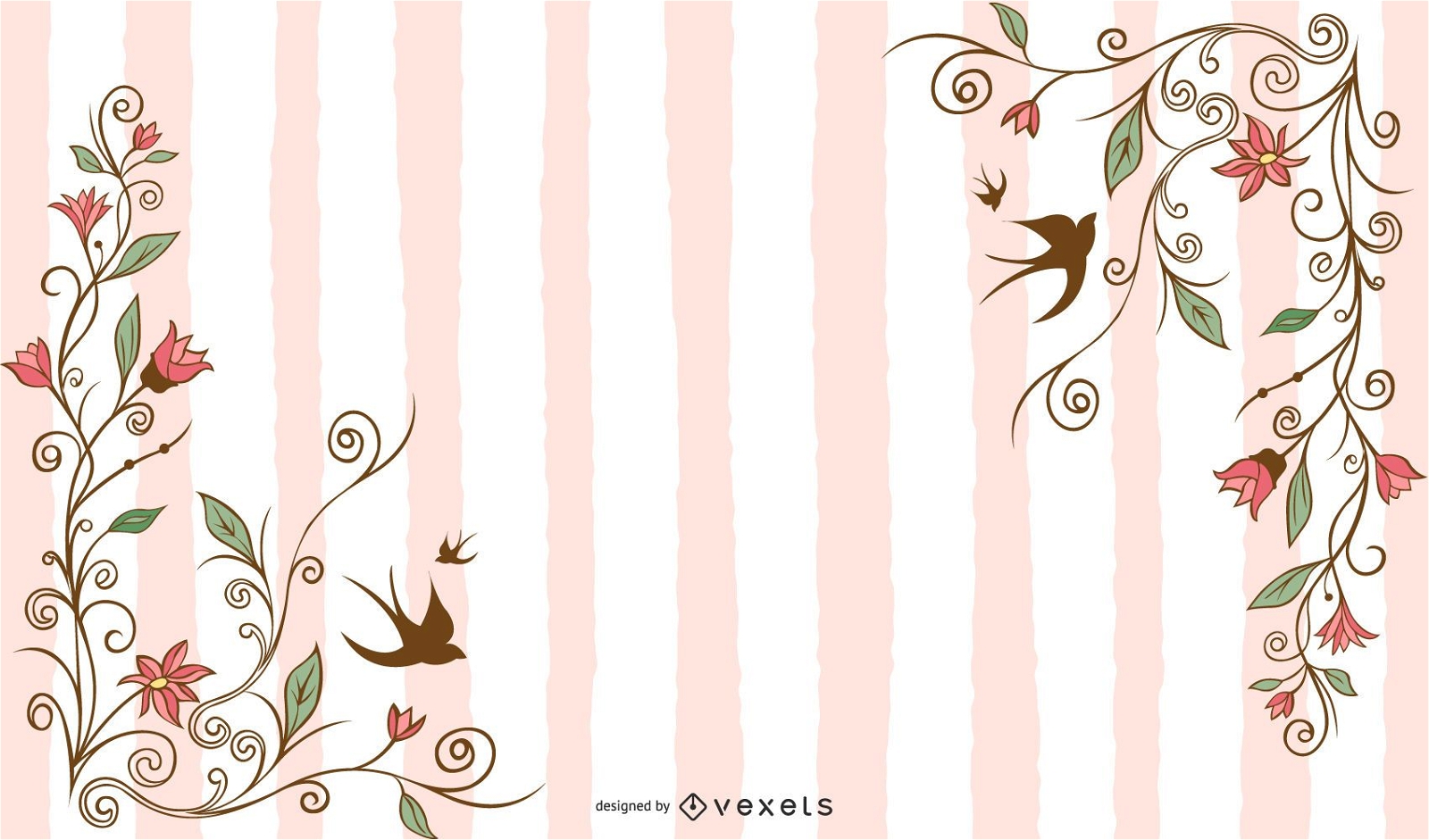 Creative Lovely Floral Background