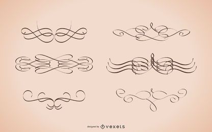 Calligraphic Strokes Designs