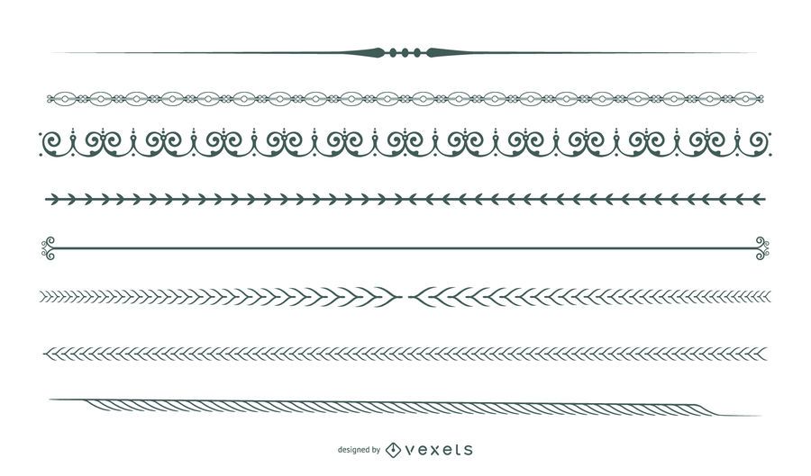 Schönes nahtloses Border Pack Schönes nahtloses Border Pack