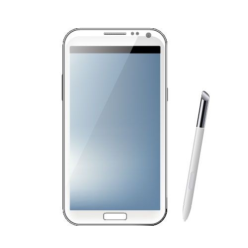 Samsung Galaxy Note2 y lápiz táctil