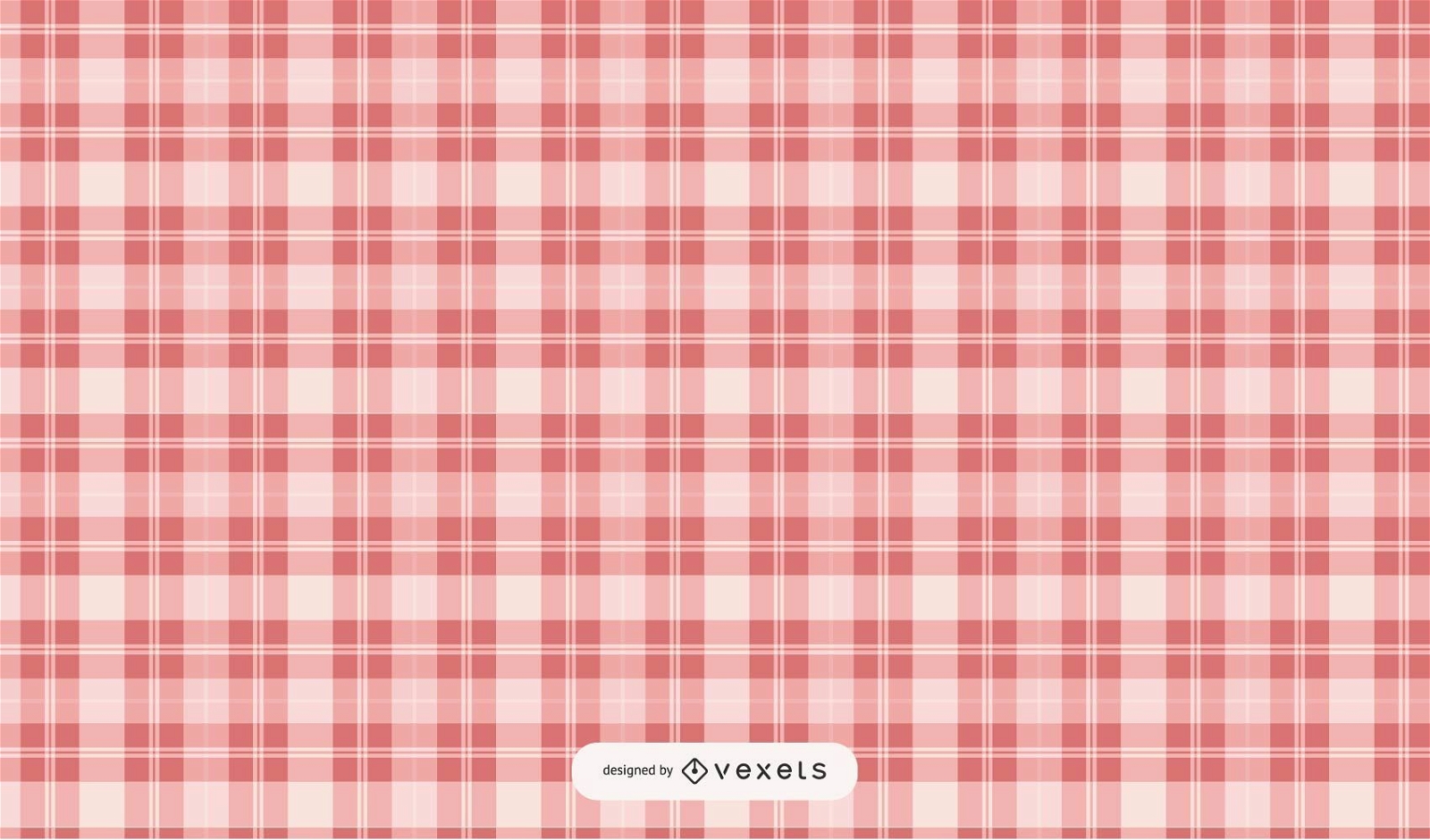 Red Gingham Checker Background