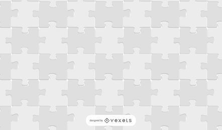Weißes Puzzle-Muster