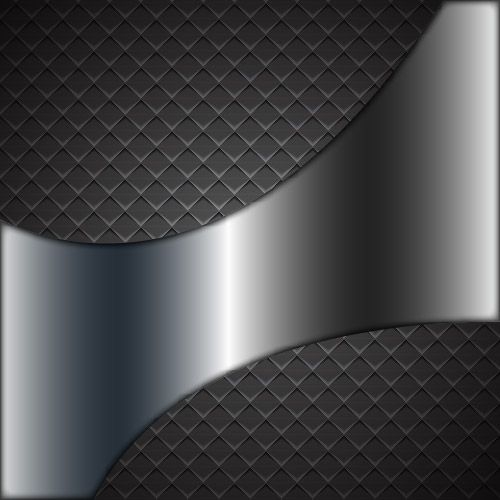 Abstrakter metallischer Checker-Hintergrund mit Schatten