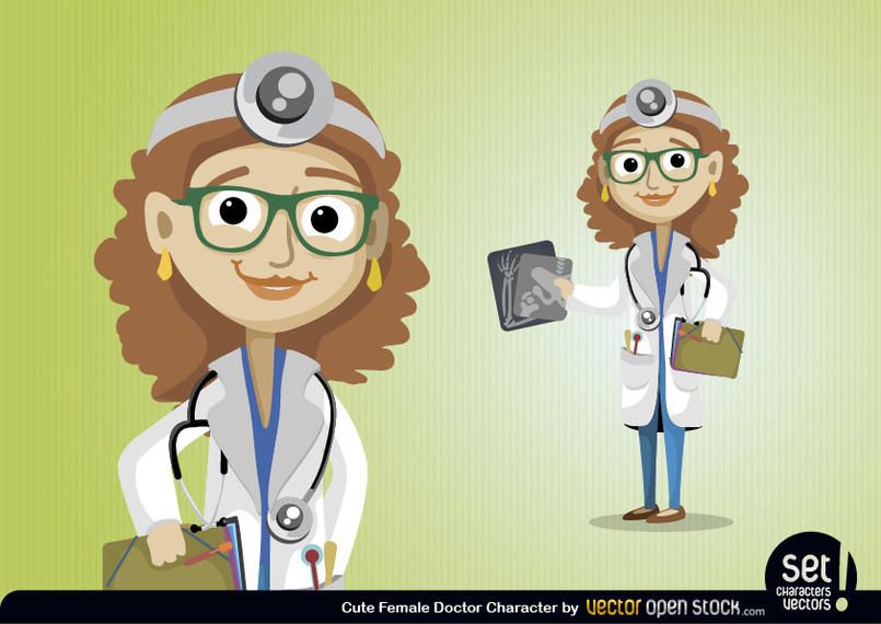Female Doctor Character Female Doctor Character
