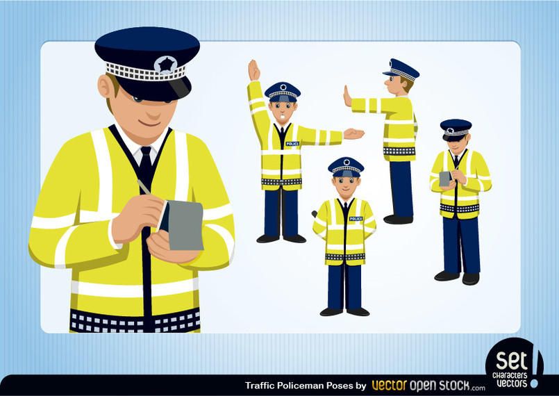 Traffic Policeman Set Traffic Policeman Set