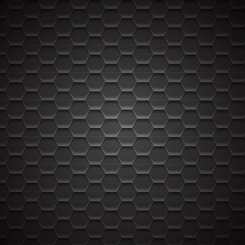 Dark Geometric Metal Pattern Background