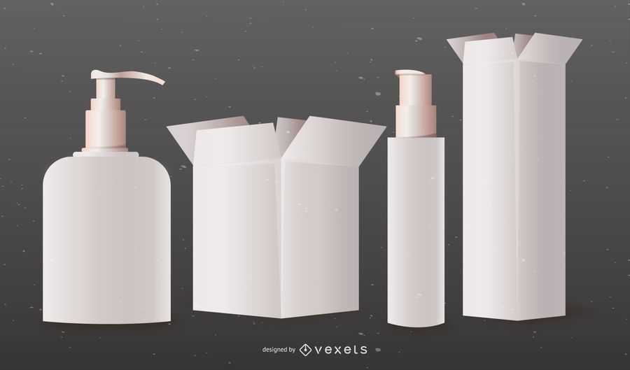 Haaröl Flasche und Paket Haaröl Flasche und Paket