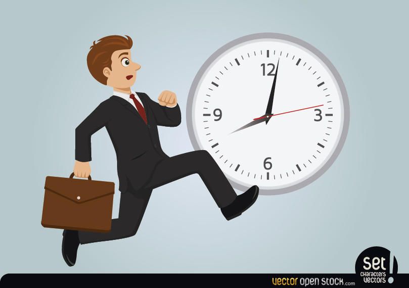 Empresario tarde corriendo Empresario tarde corriendo