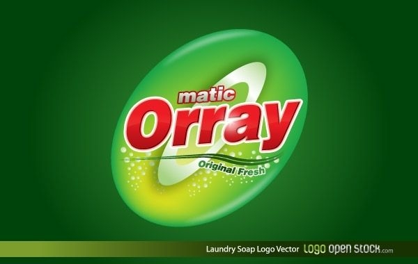 Logotipo do sabonete de lavanderia