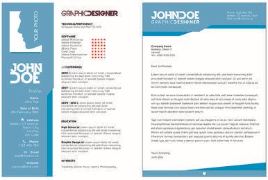 Resume-Vorlage für Creative 2-Seite Resume-Vorlage für Creative 2-Seite