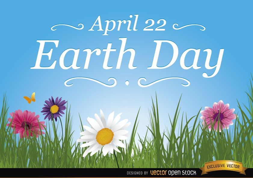 Earth day daisies wallpaper