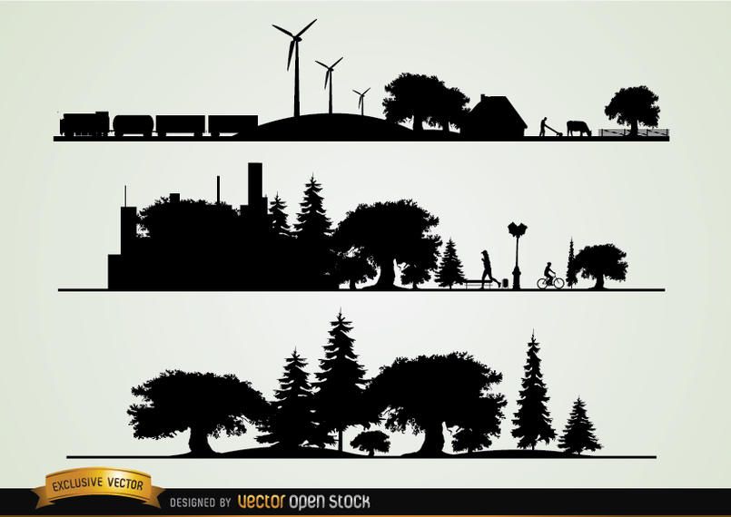 Cityscapes and landscapes Cityscapes and landscapes