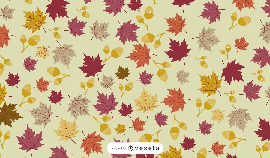 Fallen Autumn Leaves Background Fallen Autumn Leaves Background