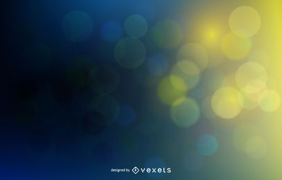 Bunter Hintergrund mit verschwommenen Bokeh-Blasen