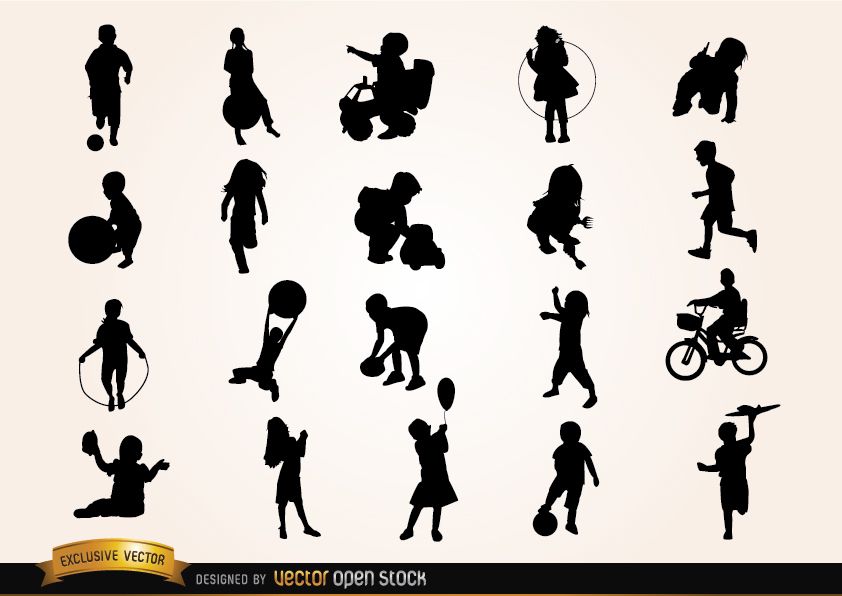 Free Free Child Silhouette Free Svg 214 SVG PNG EPS DXF File