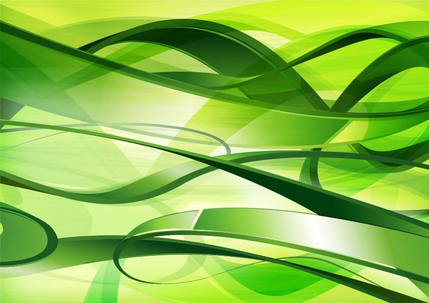 Abstract green tangled background