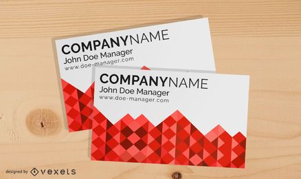 Abstract 2 Fold Corporate Business Card Abstract 2 Fold Corporate Business Card