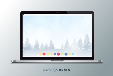 Vetor Apple MackBook Pro