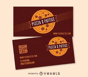 Pizza & Pattice Fast Food Business Card