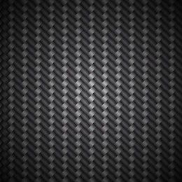 Fundo de padrão de fibra de carbono metálico