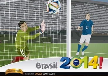Brasil 2014 Goal capture