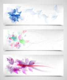 Fluorescent Artistic Floral Backgrounds Fluorescent Artistic Floral Backgrounds