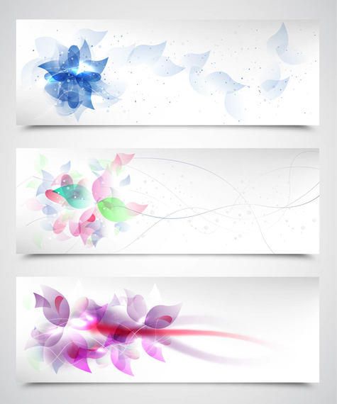 Fluorescent Artistic Floral Backgrounds Fluorescent Artistic Floral Backgrounds