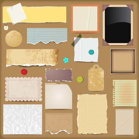 Conjunto de Kit Grungy Scrapbook Conjunto de Kit Grungy Scrapbook