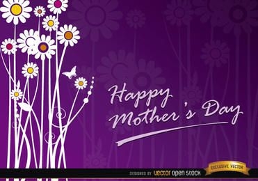 Vale-oferta de flores para o dia das mães