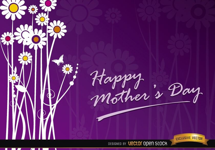 Mother?s day flowers gift card