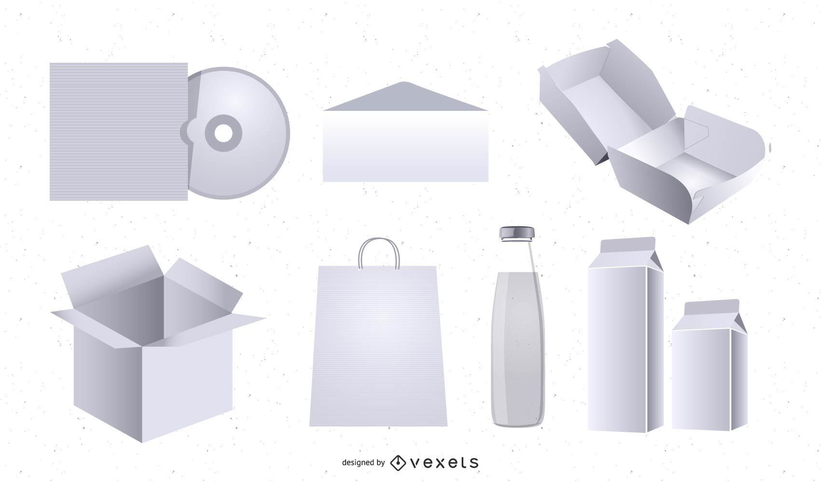 3D Packaging Mockup Template