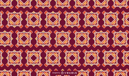 Colorful Tiled Pattern Background