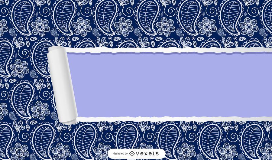 Fondo de paisley inconsútil rasgado Fondo de paisley inconsútil rasgado