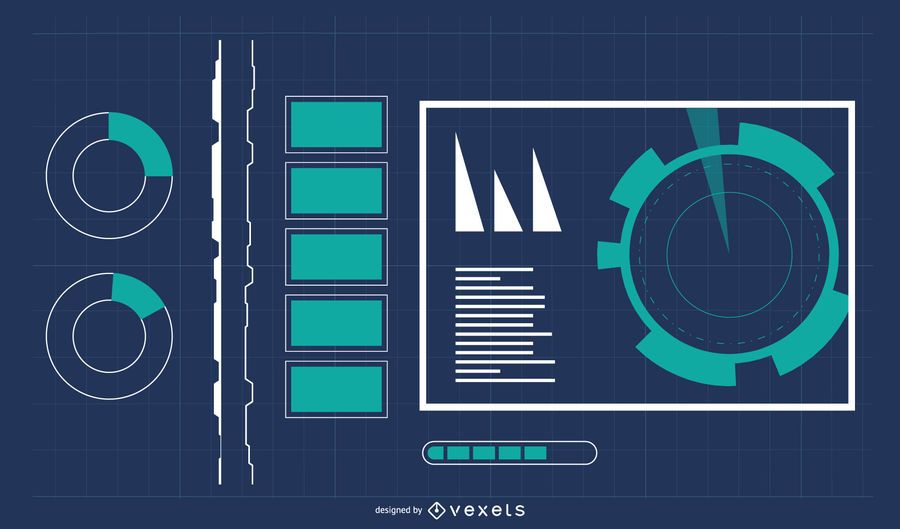 Fondo de tecnología digital con información gráfica Fondo de tecnología digital con información gráfica