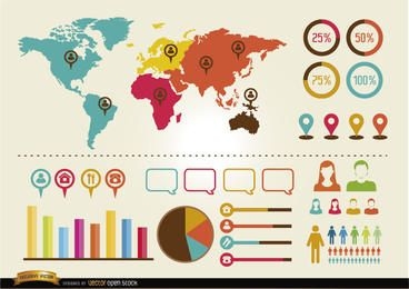 Social infographics resources pack