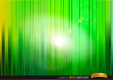 Brilhar, através, verde, listras verticais, fundo Brilhar, através, verde, listras verticais, fundo