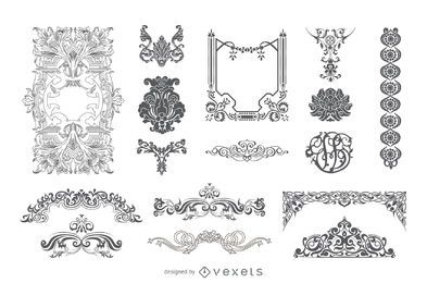 viktorianische Ornamente