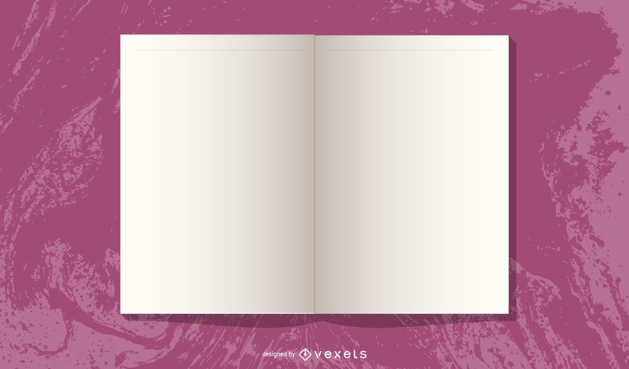 Blank Opened Magazine Layout Blank Opened Magazine Layout